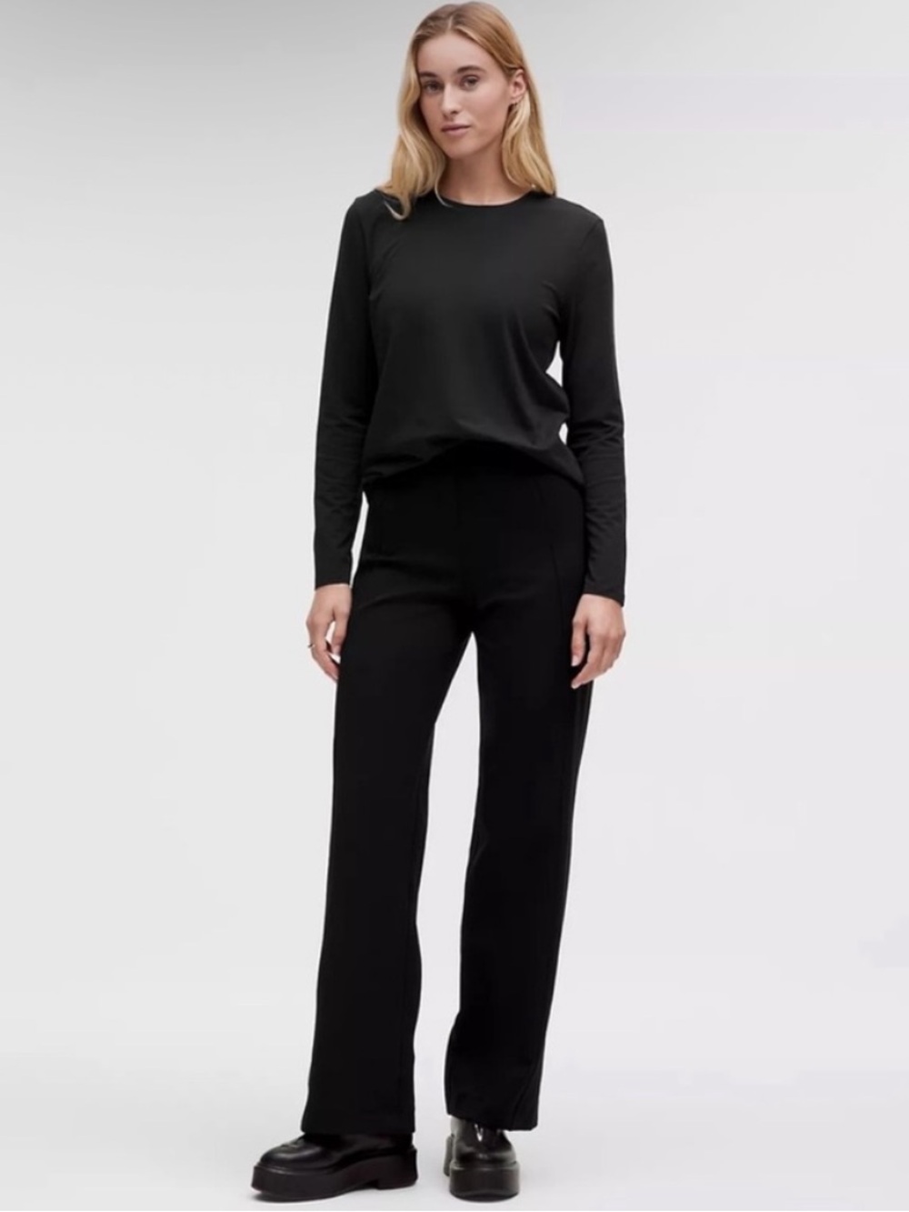 Lululemon Black Long Sleeve Tee